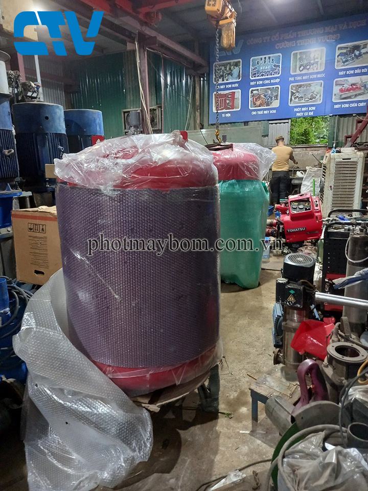 Bình tích áp, ruột bình tích áp Wates chính hãng, giá rẻ