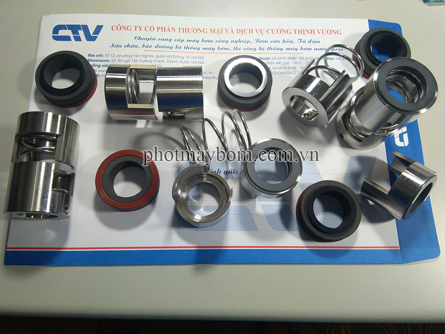 Phớt máy bơm nước các hãng vật liệu chất lượng cao