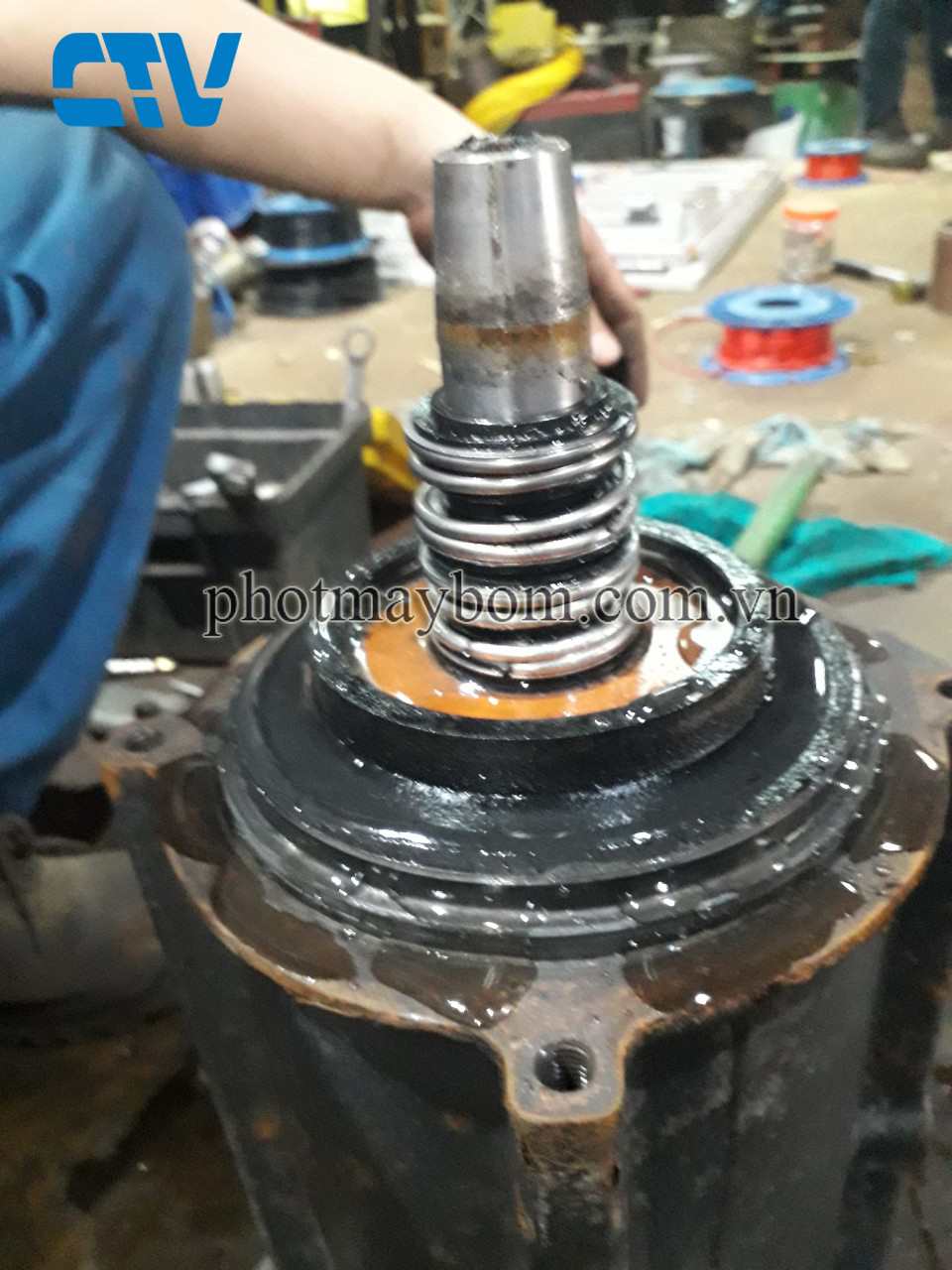 Thay phớt máy bơm công nghiệp Pentax uy tín, chuyên nghiệp