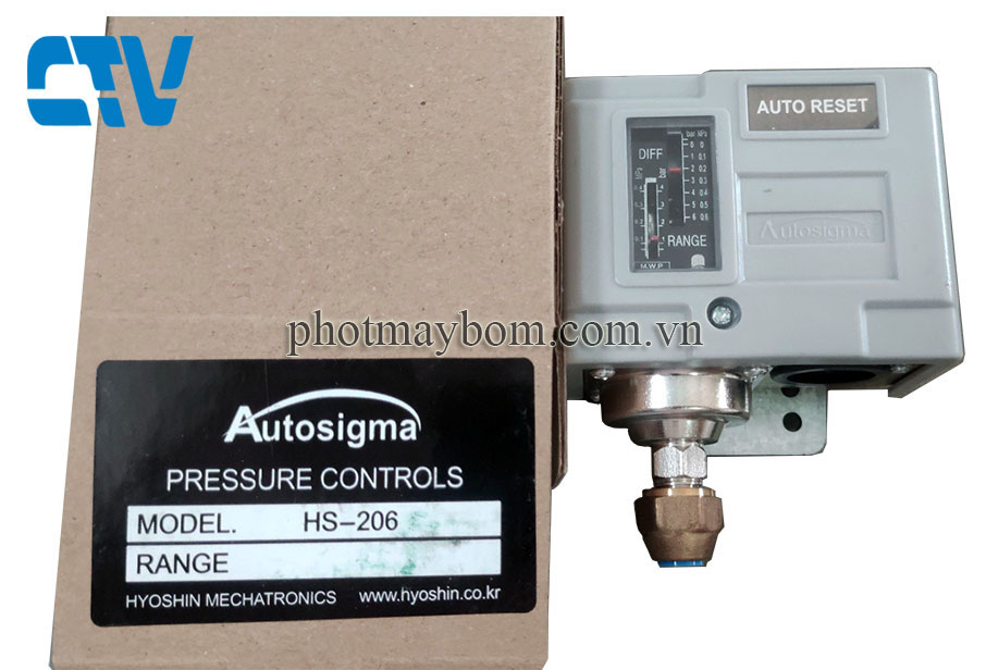 Công tắc áp suất Autosigma HS 206
