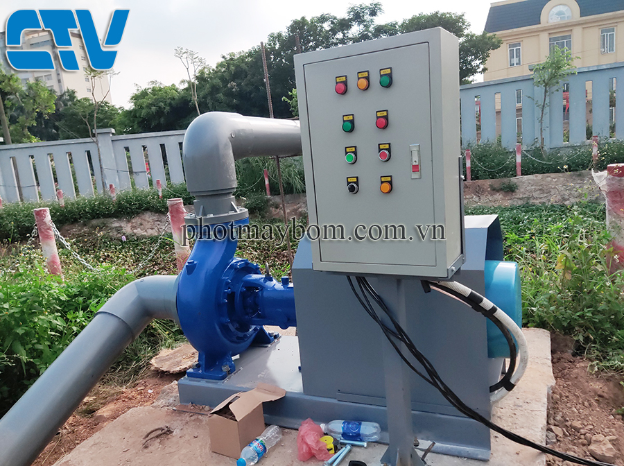 Thiết kế, lắp đặt máy bơm tăng áp công nghiệp 30 Kw