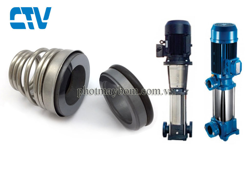 Phớt máy bơm trục đứng Loratech, phớt nhọn trục 30mm