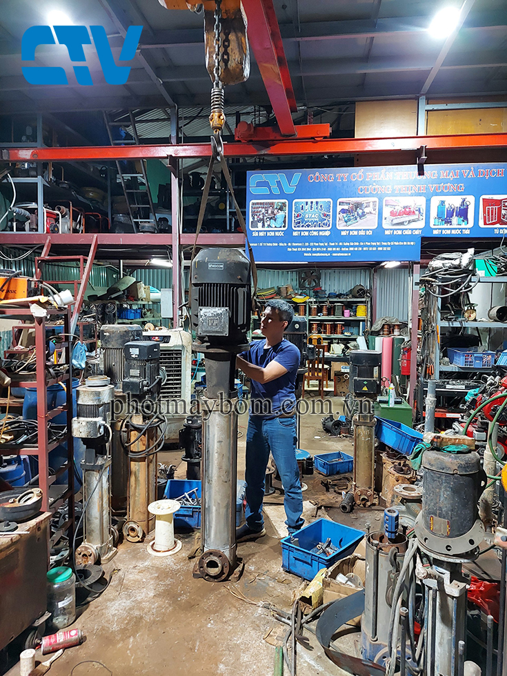 Cường Thịnh Vương – Chuyên sửa chữa và bảo dưỡng máy bơm trục đứng uy tín, chuyên nghiệp
