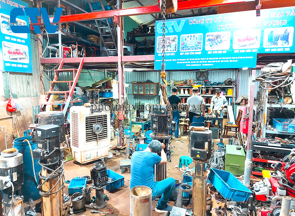 Dịch vụ kiểm tra, bảo trì máy bơm trục đứng chuyên nghiệp, tận nơi